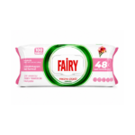 Fairy universalios paviršių valymo drėgnos servetėlės su frezijų kvapu, 100 vnt.