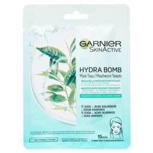 Garnier SkinActive Hydra Bomb drėkinamoji ir matinį efektą suteikianti lakštinė veido kaukė