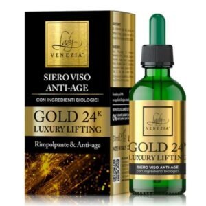 Lady Venezia Gold 24K Luxury Lifting veido serumas, 30 ml