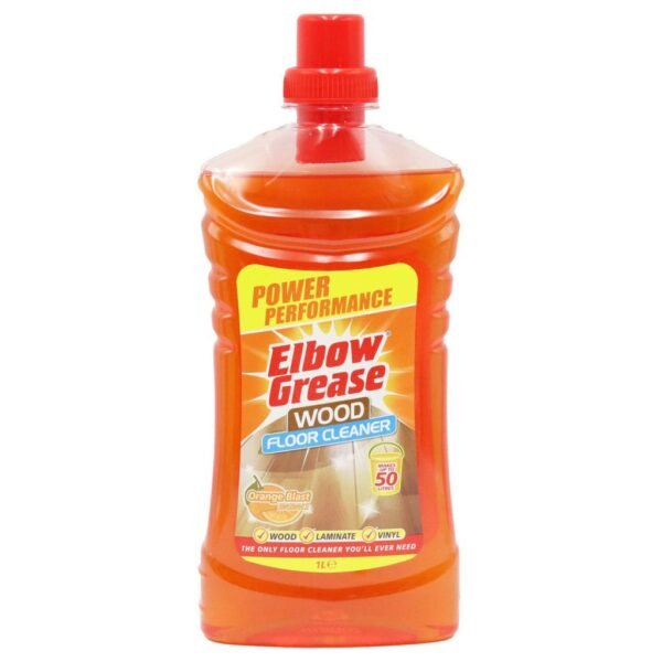 Elbow Grease medinių grindų valiklis Orange Blast, 1 l
