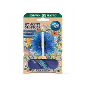 Ambi Pur WC Active Gel-Block Blue Blossom WC gelinis blokelis