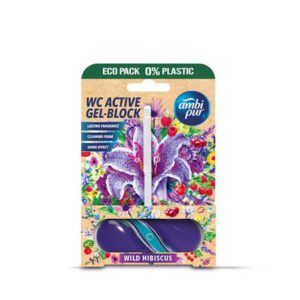 Ambi Pur WC Active Gel-Block Wild Hibiscus WC gelinis blokelis