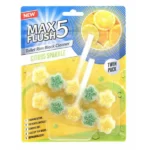 Max Flush Citrus Sparkle WC blokas, 2 x 45 g