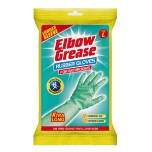Elbow Grease antibakterinės valymo pirštinės, L dydis