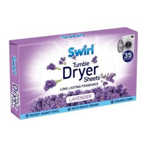 Swirl Lavender džiovyklės servetėlės, 35 vnt.