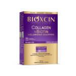 Bioxcin Collagen & Biotin apimties suteikiantis šampūnas nuo plaukų slinkimo, 300 ml