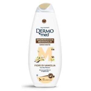 Dermomed Meraviglia Fiori di Vaniglia drėkinamoji dušo želė su hialurono rūgštimi, 650 ml