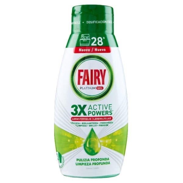 Fairy Platinum Deep Clean indaplovių gelis, 504 ml