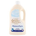 Spuma di Sciampagna Bianco Puro skystas skalbiklis baltiems audiniams, 1215 ml