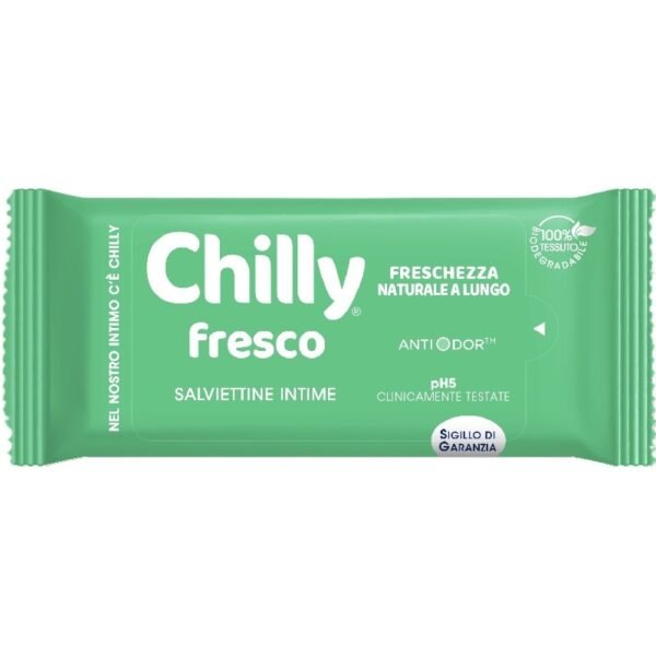Chilly Fresco intymios higienos drėgnos servetėlės, 12 vnt.