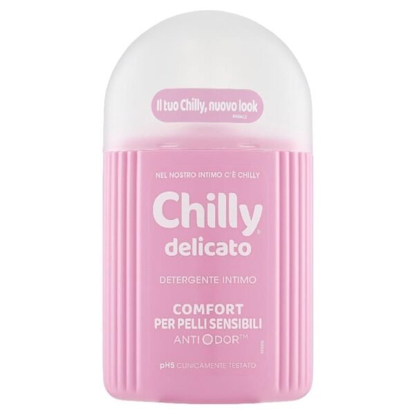 Chilly Delicato intymios higienos prausiklis jautriai odai, 200 ml