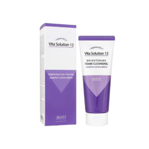 JIGOTT Vita Solution 12 Brightening Foam Cleansing šviesinantis veido prausiklis, 180 ml