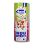 Neutradol Bin Odour Destroyer Raspberry Lime Crush šiukšliadėžės kvapų neutralizatorius, 350g
