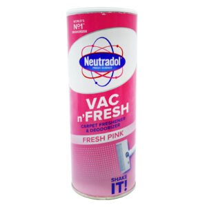 Neutradol Vac n’ Fresh Fresh Pink kilimų gaiviklis ir kvapų neutralizatorius, 350 g