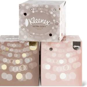 Kleenex Ultra Soft veido servetėlės dėžutėje, 48 vnt.