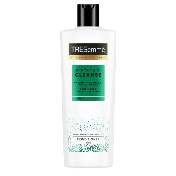 TRESemmé Replenish & Cleanse kondicionierius riebiems plaukams, 400 ml