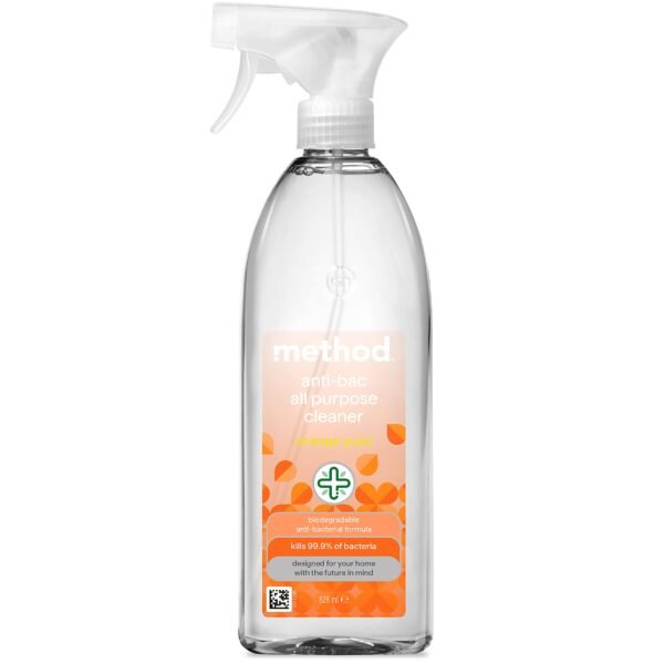 Method Anti-Bac All Purpose Cleaner Orange Yuzu universalus valiklis, 828 ml