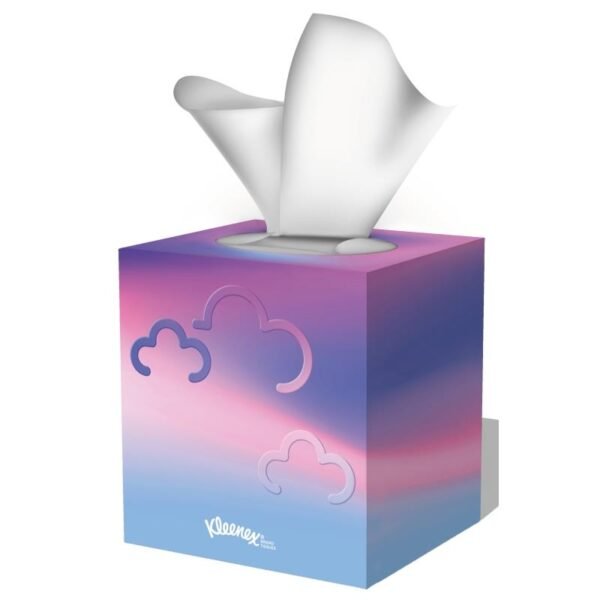 Kleenex veido servetėlės dėžutėje, 48 vnt.