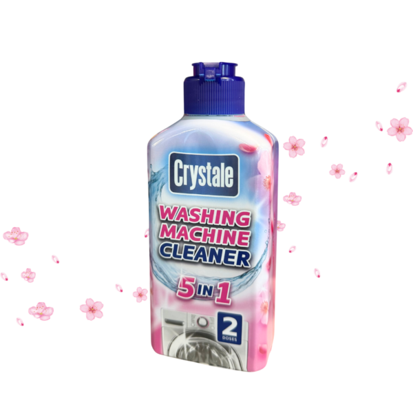 Crystale Washing Machine Cleaner 5 in 1 skalbimo mašinų valiklis, 250 ml