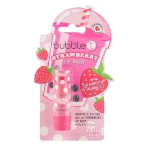 Bubble T Strawberry Boba Tea lūpų balzamas