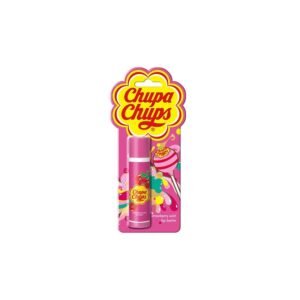 Chupa Chups Strawberry Swirl lūpų balzamas