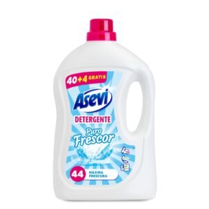 Asevi Puro Frescor skystas skalbiklis baltiems ir spalvotiems audiniams, 2376 ml