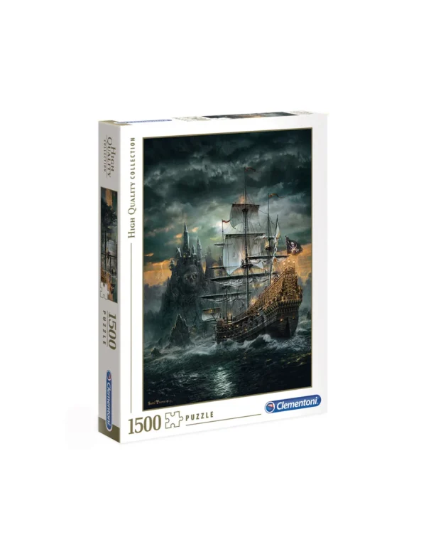 Clementoni „The Pirates Ship“ dėlionė, 1500 detalių