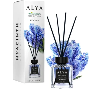 Alya Nature’s Scents Hyacinth kvapų difuzorius su lazdelėmis, 100 ml