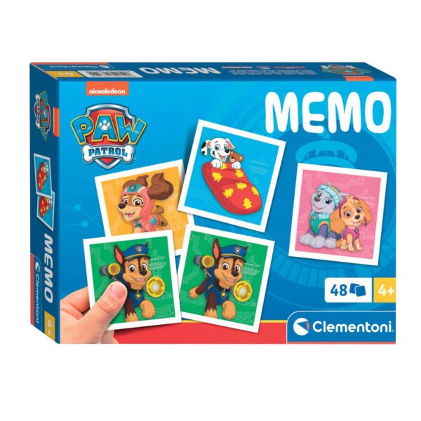 Clementoni „Paw Patrol“ Memo atminties žaidimas, 48 kortelės, 4+
