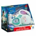 Clementoni Baby „My Arctic Bunny – Northern Lights Projector“ projektorius kūdikiams, 0+