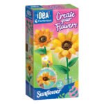 Clementoni IDEA Create Your Flowers Sunflower kūrybinis saulėgrąžų gamybos rinkinys