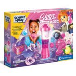 Clementoni „Science & Play Glitter Magic“ kūrybinis eksperimentų rinkinys vaikams, 8+