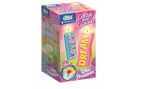 Clementoni IDEA Create Your Candles Wax Precision kūrybinis žvakių gamybos rinkinys