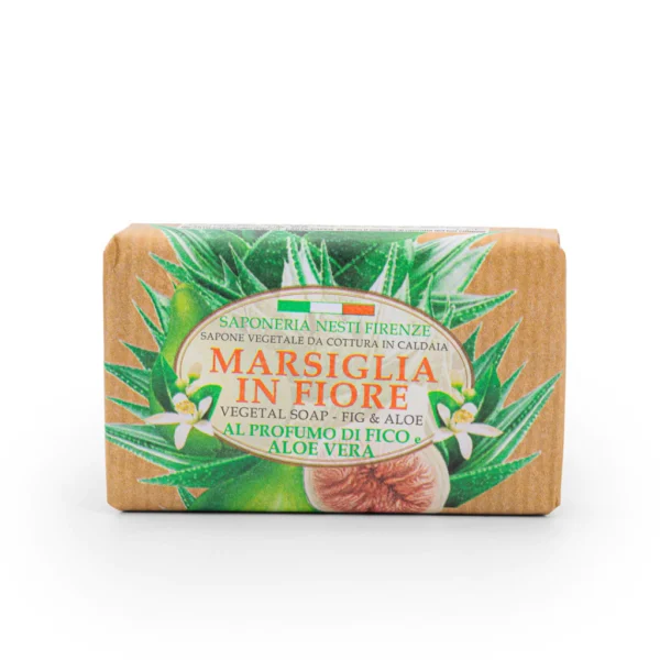 Nesti Dante Marsiglia in Fiore kietasis augalinis muilas su figų ir alavijų aromatu, 125 g