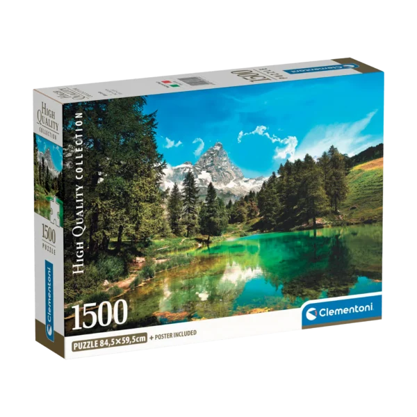 Clementoni „Blue Lake“ dėlionė, 1500 detalių