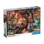 Clementoni „Animals“ dėlionė, 1500 detalių