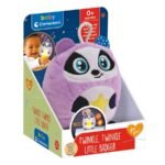 Clementoni Baby „Twinkle, Twinkle Little Badger“ muzikinis pliušinis žaislas kūdikiams, 0+