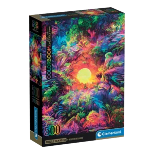 Clementoni „Psychedelic Jungle Sunrise“ dėlionė, 500 detalių