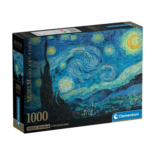Clementoni „Van Gogh – The Starry Night“ dėlionė, 1000 detalių