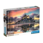 Clementoni „Le Magnifique Mont Saint-Michel“ dėlionė, 1000 detalių