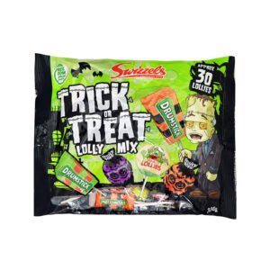 Swizzels Trick or Treat Lolly Mix Helovino saldainių rinkinys, 330 g