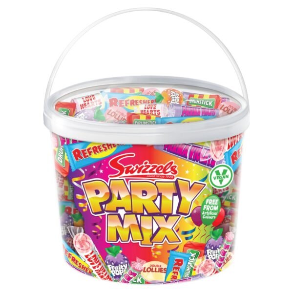Swizzels Party Mix saldainių rinkinys kibirėlyje, 785 g