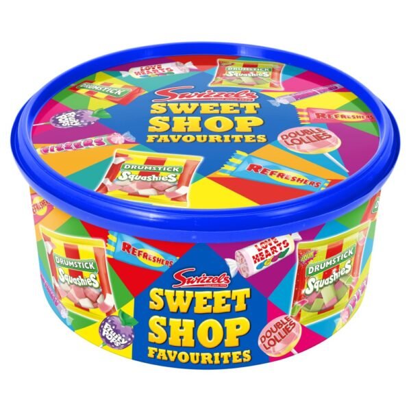 Swizzels Sweet Shop Favourites saldainių rinkinys kibirėlyje, 650 g