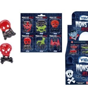 Vidal Monster Jelly Helovino želė saldainis, 1 vnt.