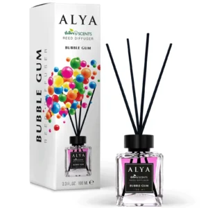 Alya Nature’s Scents Bubble Gum namų kvapas su lazdelėmis, 100 ml