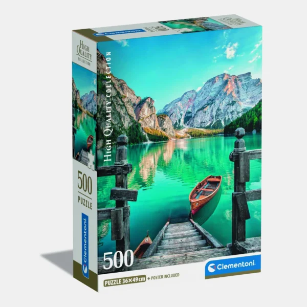 Clementoni „Braies Lake“ dėlionė, 500 detalių