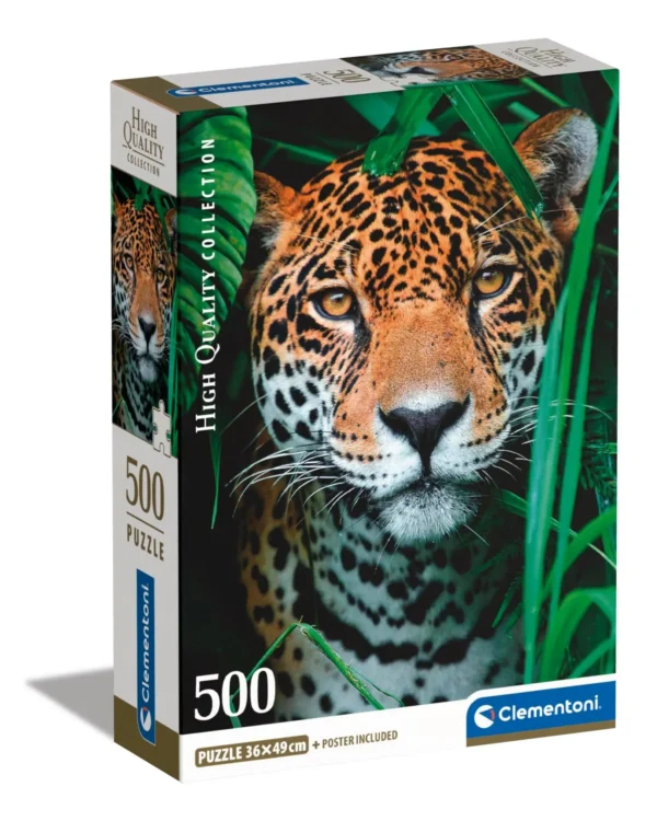 Clementoni Jaguar In The Jungle dėlionė, 500 detalių