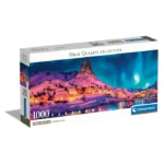 Clementoni „Colourful Night Over Lofoten Islands“ panoraminė dėlionė, 1000 detalių