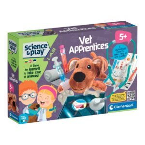 Clementoni „Science & Play – Veterinarian“ veterinaro rinkinys vaikams, 5+