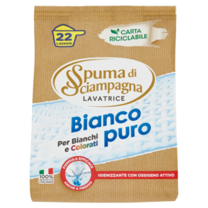 Spuma di Sciampagna Bianco Puro skalbimo milteliai baltiems ir spalvotiems audiniams, 990 g